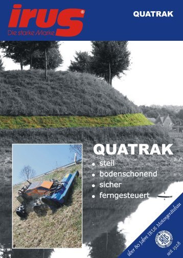 Prospekt QUATRAK - IRUS Motorgeräte GmbH