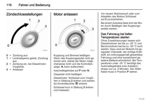 Betriebsanleitung - Opel