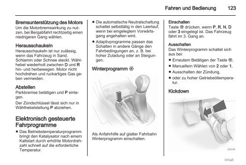 Betriebsanleitung - Opel