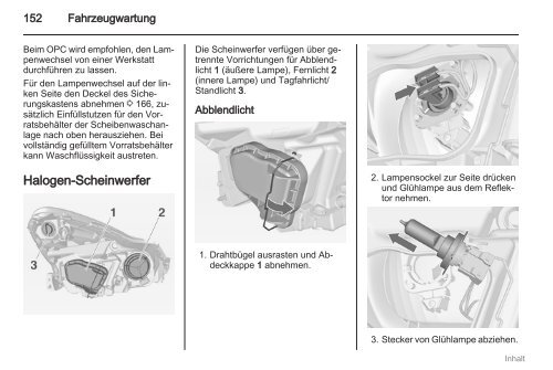 Betriebsanleitung - Opel