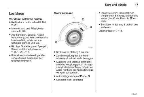 Betriebsanleitung - Opel