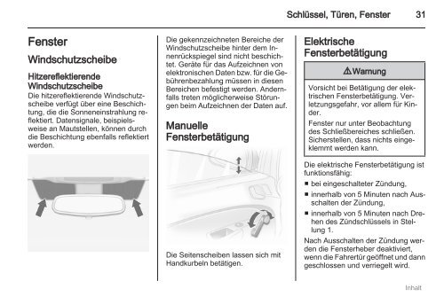 Betriebsanleitung - Opel