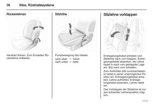 Betriebsanleitung - Opel