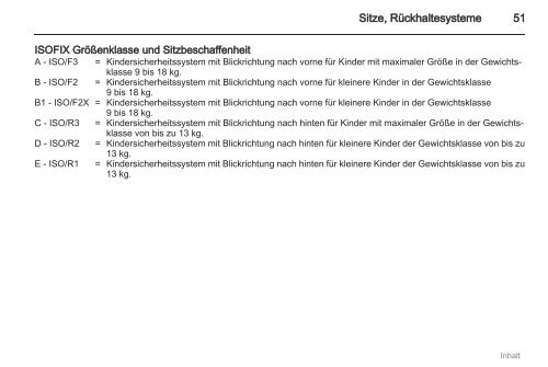 Betriebsanleitung - Opel