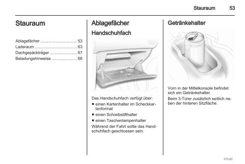 Betriebsanleitung - Opel