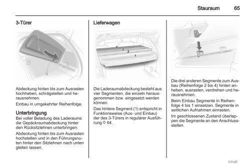 Betriebsanleitung - Opel