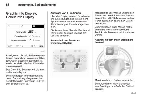 Betriebsanleitung - Opel