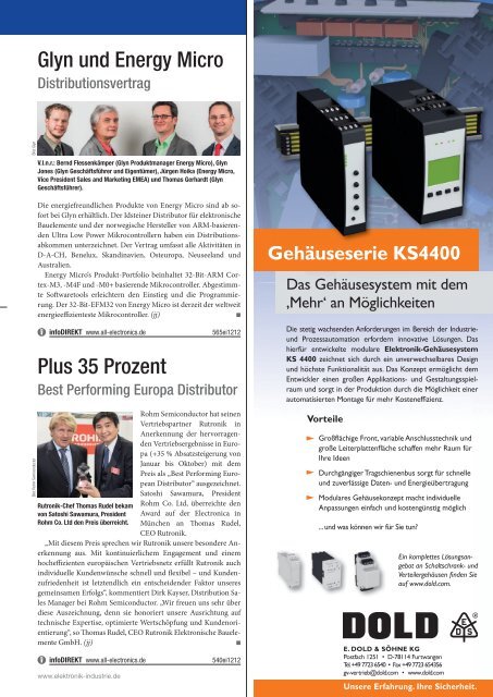 PDF-Ausgabe herunterladen (32.6 MB) - elektronik industrie