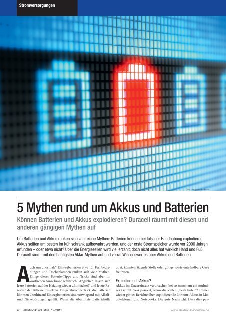 PDF-Ausgabe herunterladen (32.6 MB) - elektronik industrie