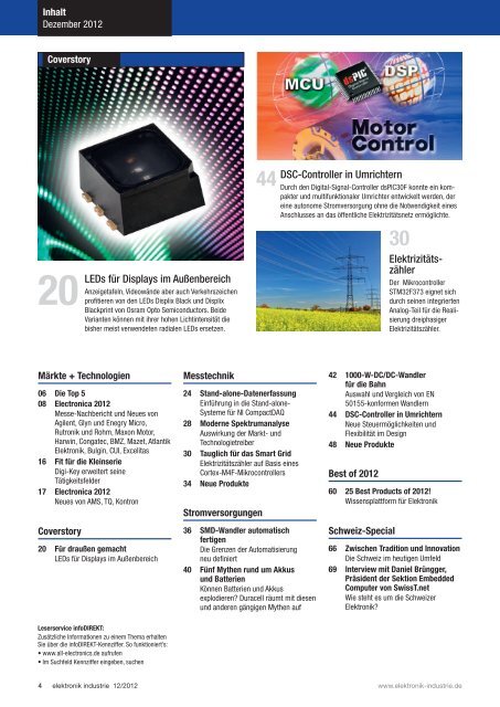 PDF-Ausgabe herunterladen (32.6 MB) - elektronik industrie