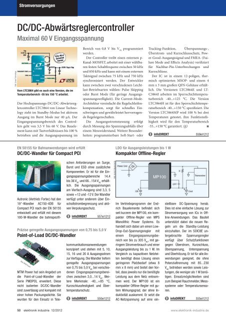 PDF-Ausgabe herunterladen (32.6 MB) - elektronik industrie