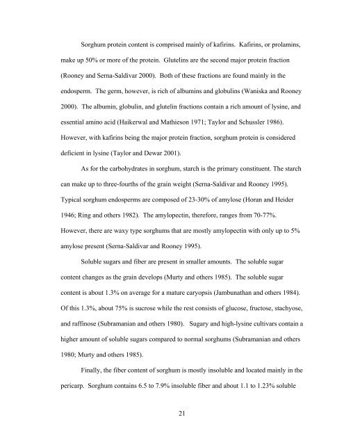 EVALUATION OF FOUR SORGHUM HYBRIDS THROUGH THE ...