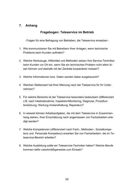 TellMe- Abschlußbericht - artecLab - Universität Bremen