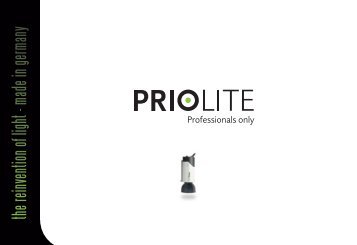 Imagebroschüre - Priolite
