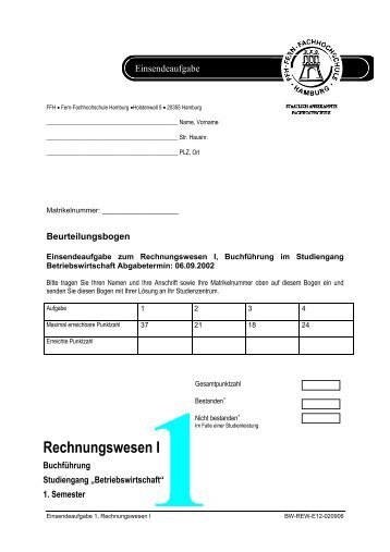 RW Einsendeaufgaben 060902.pdf - Klausurenpool