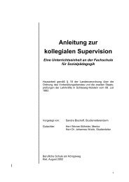Anleitung zur kollegialen Supervision - Sandra Bischoff