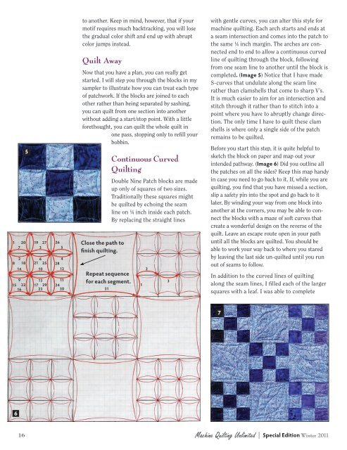Machine Quilting Unlimited - Special Edition - Winter 2011