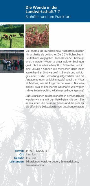 Unser Flyer als PDF-Datei zum Download - Bildungsurlaub ...