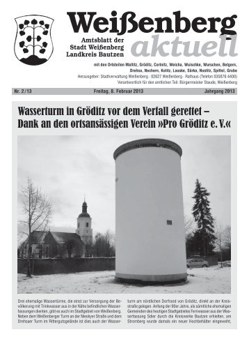 Amtsblatt 2/2013 - Stadt Weißenberg
