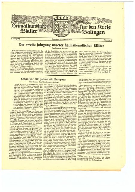 Heimatkundliche Blätter Zollernalb Jg.02 (1955) 49 - 96