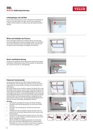 Silicone 1 Lüftungsklappe und Luftfilter Öffnen und ... - Velux