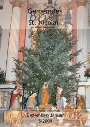 Gemeinde- - St. Nicolai Kirche