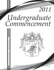 2011 Commencement-Undergrad.pdf - Lindenwood University