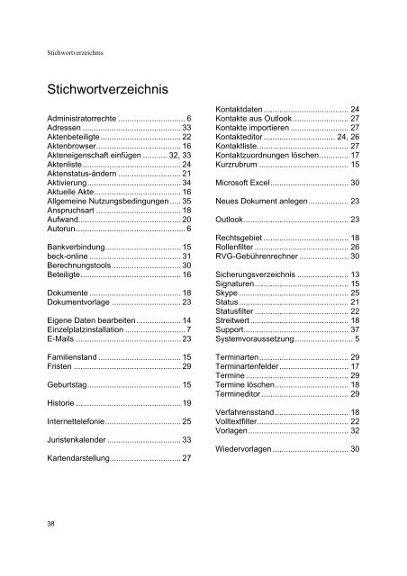 KanzleiPlus 3.3 - Verlag C. H. Beck oHG