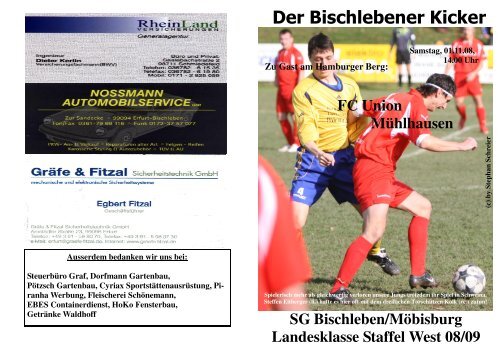 BSV Kicker gegen Mühlhausen 0809 - Bischlebenersv.de