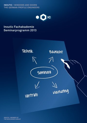 Inoutic Fachakademie Seminarprogramm 2013