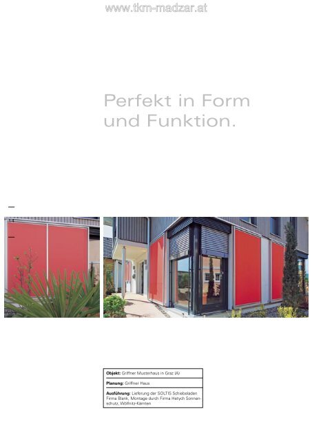 Blank Schiebeladen Katalog - TKM Fenster