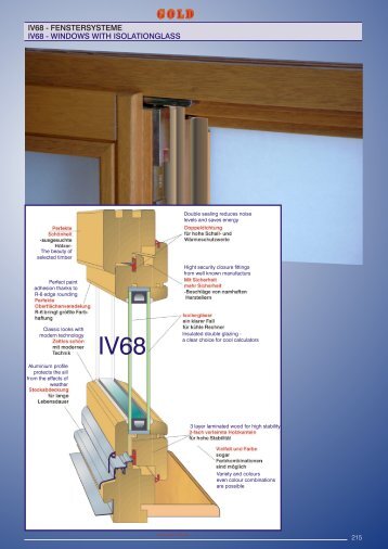 IV68 - FENSTERSYSTEME IV68 - WINDOWS WITH ...