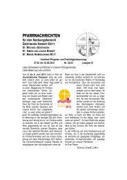 PFARRNACHRICHTEN - Simon und Judas