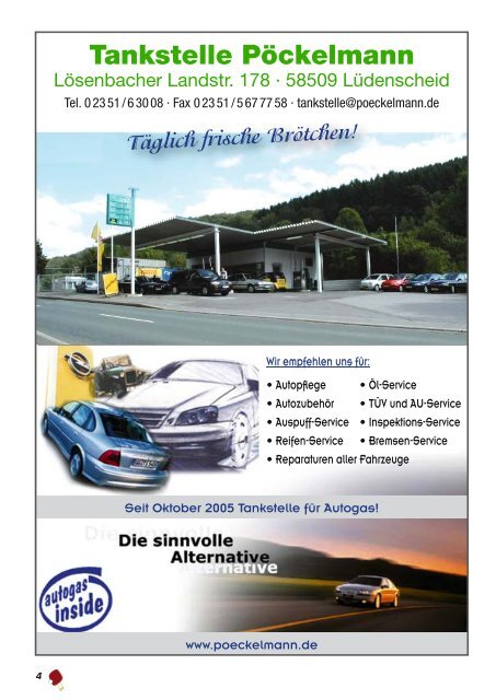 TTSG Magazin 2008-2009 - TTSG Blau-Weiß Lüdenscheid/Wehberg