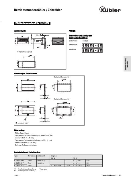 Betriebsstundenzähler / Zeitzähler - produktinfo.conrad.com