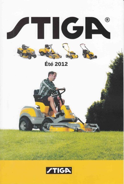 CATALOGUE STIGA 2012 COMPLET A ... - Garage POCHON