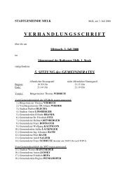 (167 KB) - .PDF - Stadtgemeinde Melk