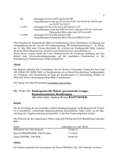 (167 KB) - .PDF - Stadtgemeinde Melk