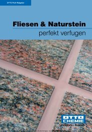 Fliesen & Naturstein perfekt verfugen - Oppold Polska Sp. z oo