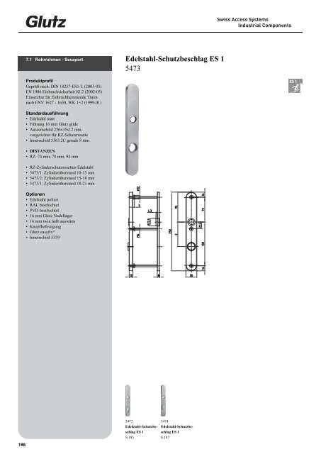 Beschlagsysteme (PDF) - Glutz