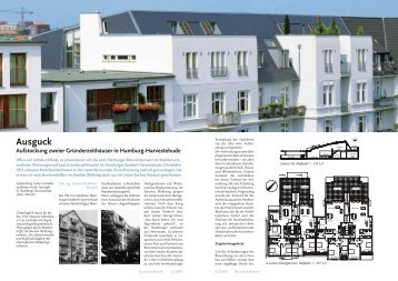 Ausguck Aufstockung zweier Gründerzeithäuser in ... - Bauverlag