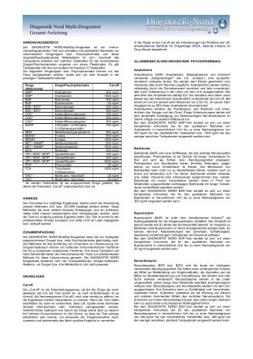 Diagnostik Nord - Bedienungsanleitung - MultiDip ... - Mercateo