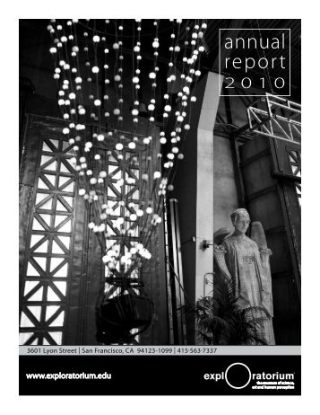 annual report - Exploratorium