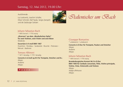 2012 - Verein zur Förderung der Musik an der Rellinger Kirche