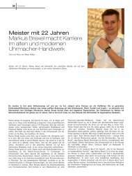 Meister mit 22 Jahren Markus Brexel macht Karriere im alten und ...