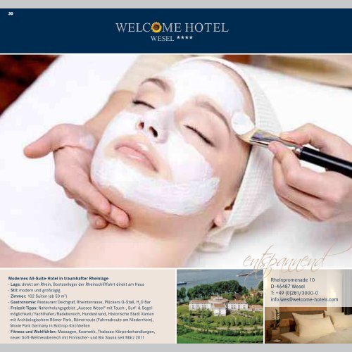 Arrangementbroschüre - Welcome Hotels