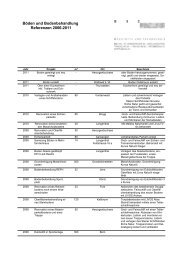Böden und Bodenbehandlung Referenzen 2006-2011