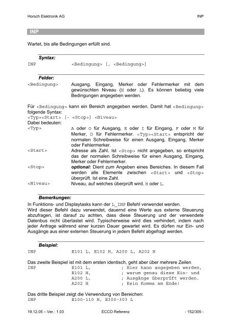 ECCO Manual 1.03.pdf - Horsch Elektronik AG