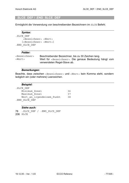 ECCO Manual 1.03.pdf - Horsch Elektronik AG