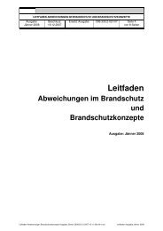 Leitfaden Abweichungen Brandschutzkonzepte Ausgabe J